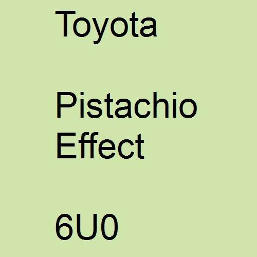 Toyota, Pistachio Effect, 6U0.